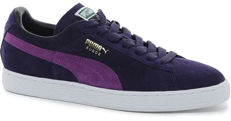 Puma Suede Sneakers in Purple for Men | Lyst