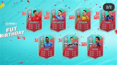 FUT birthday Team 1 (2/2) : r/fut