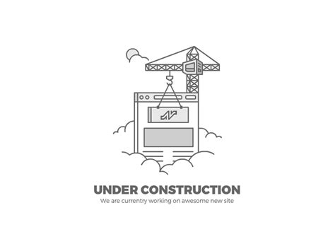 Under Construction by Angelo Vito on Dribbble