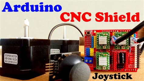 Arduino CNC Shield V3.0 and A4988 Hybrid Stepper Motor Driver Joystick