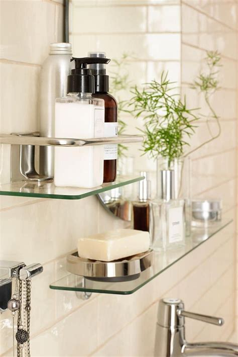 30 Best Bathroom Wall Shelf Ideas For Sprucing - InteriorSherpa #bathroomshelves in 2020 ...