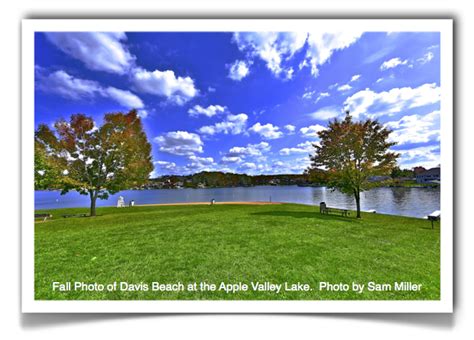 Apple Valley Lake View From The Davis Beach Hillside - Apple Valley Lake Homes Apple Valley Lake ...