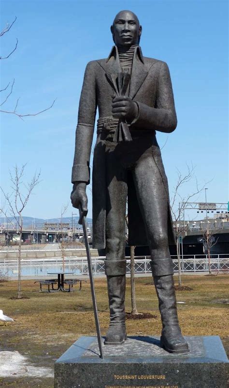 Statue de Toussaint Louverture - Québec - Canada - Aniocles Grégoire - Parc de l'Amérique-Latine ...