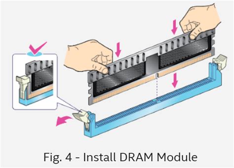 User Guide for Installing Two DRAM Memory Modules in a System