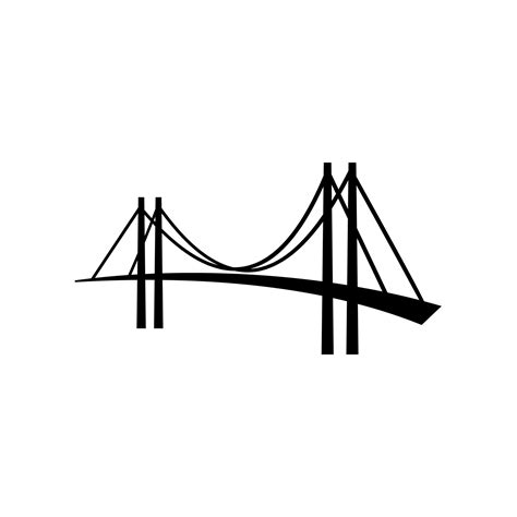 Bridge Outline Vector Art, Icons, and Graphics for Free Download