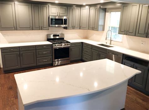 Alabaster - Alleanza Quartz Countertop - Kitchen - Other - by European ...