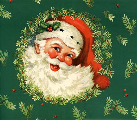 Vintage Santa Claus Wallpapers - Top Free Vintage Santa Claus ...