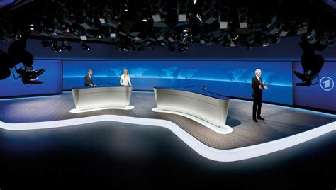 Tagesschau Broadcast Set Design Gallery