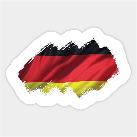 German Flag - German Flag - Sticker | TeePublic