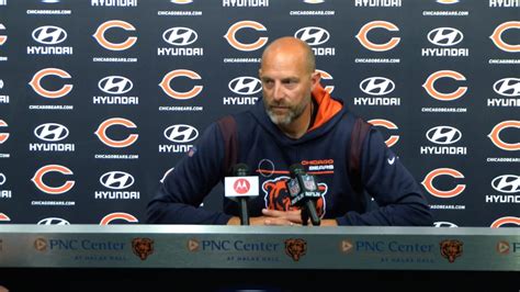 Matt Nagy Press Conference 9.24 | Chicago Bears