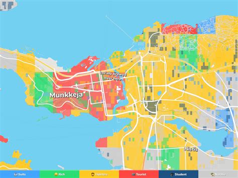 Tampere Neighborhood Map