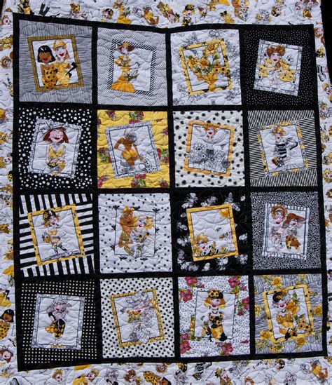 Bee Happy Quilt! Loralie fabric is so fun :) Make your own today - http ...