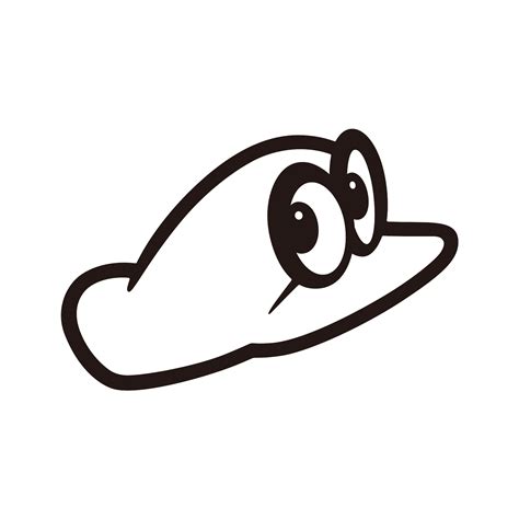 File:Super Mario Odyssey - Cappy (Black).svg | Nintendo | FANDOM ...