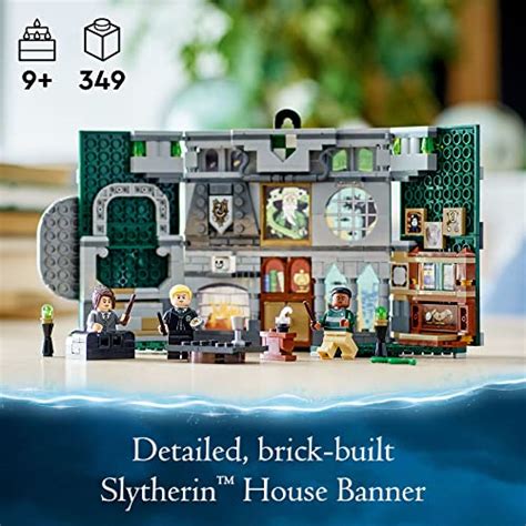 LEGO Harry Potter Slytherin House Banner Building Set 76410 - Hogwarts ...