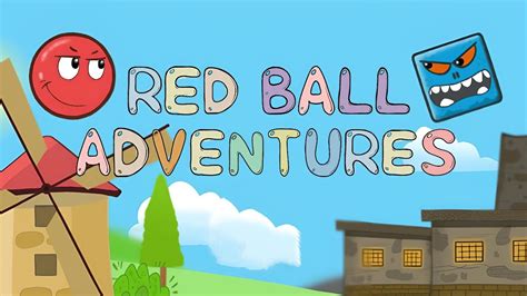 Red Ball Adventures- Level 1. Red Ball 4 type games - YouTube