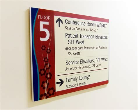 Hospital Wayfinding Signs Services — Nicolson Associates, Inc.