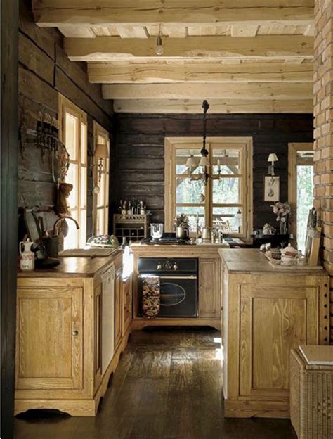 Pin by Maelyn Griffin on cabin fever | Rustic cabin kitchens, Best modern house design, Small ...