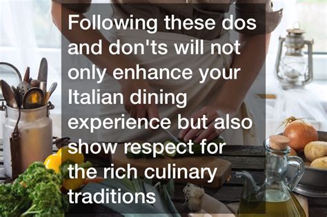 The Dos and Donts of Italian Restaurant Etiquette - Food Talk Online