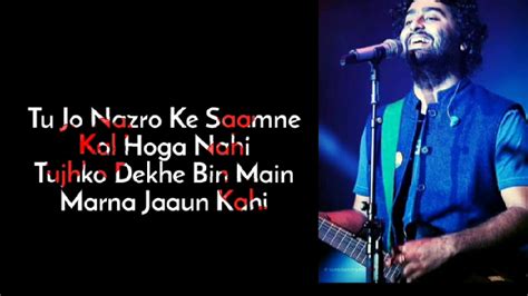 Roke na ruke naina Lyrics. Arijit Singh | Title, lyrics Song Roke na ...