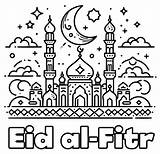 Eid Al Fitr coloring pages  ColoringLib sketch template