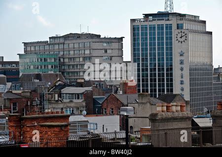 Dublin rooftops from Arnotts Department Store, Dublin Ireland Stock Photo - Alamy