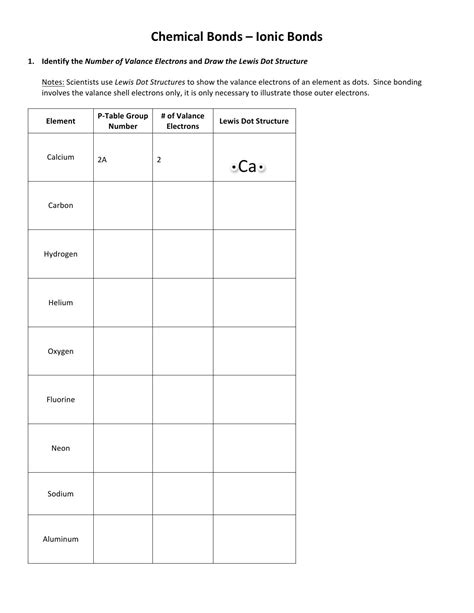 Lewis Structure Practice Worksheet Lewis Dot Structure Worksheet Questions | Practices ...