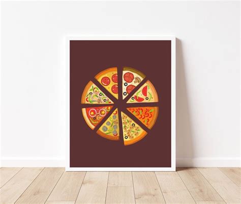 Pizza Slice Print Pizza Wall Art Foodie Wall Art Pizza - Etsy | Foodie wall art, Pizza art, Wall art