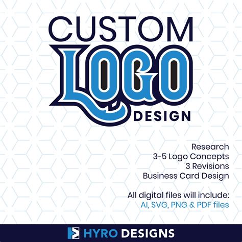 Custom Logo Design Branding & Marketing Graphic Design - Etsy