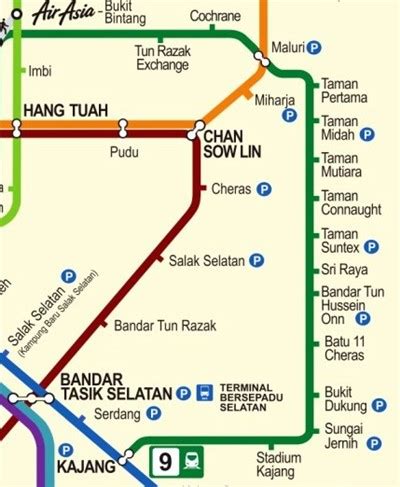 MRT Kajang to TBS Train Schedule (Jadual) Price (Harga Tiket)