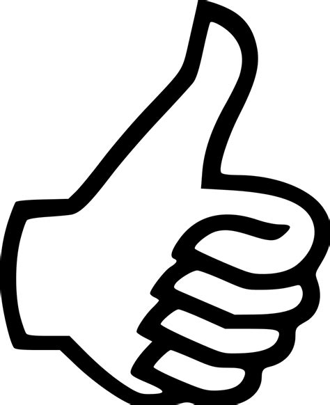 File:Thumbs-up-icon-left.svg - Wikimedia Commons