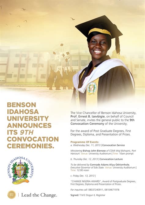 Benson Idahosa University Works on Behance