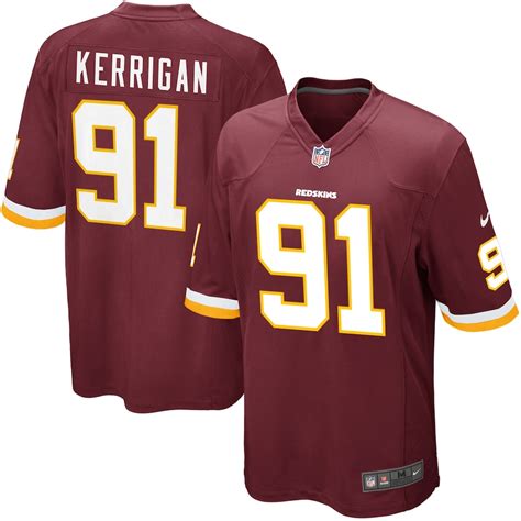 Mens Washington Redskins Ryan Kerrigan Nike Burgundy Game Jersey