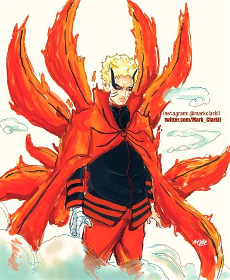 Naruto Baryon Mode | Naruto mangá, Anime, Personagens de anime