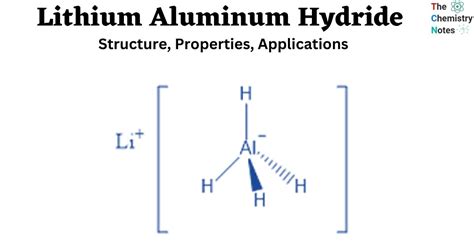 Lithium Aluminum Hydride: Structure, Properties, Applications