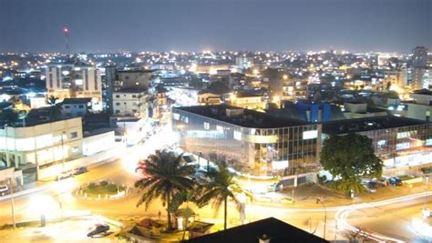 Libreville by night | Ciudades, Continentes, Paisajes