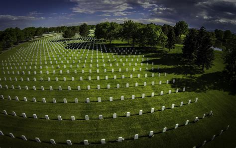 Fort Logan National Cemetery - Drone Photography