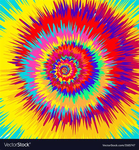 Colorful abstract psychedelic art background Vector Image