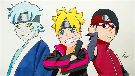 Boruto Sarada Animation