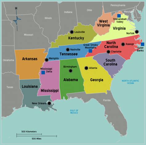 Southern States Lesson | HubPages