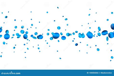 Background with Blue Glossy Confetti. Stock Vector - Illustration of festive, background: 100006866