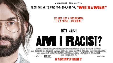 Matt Walsh fools anti-white author Robin DiAngelo in new Daily Wire film ‘Am I Racist?’ | The ...