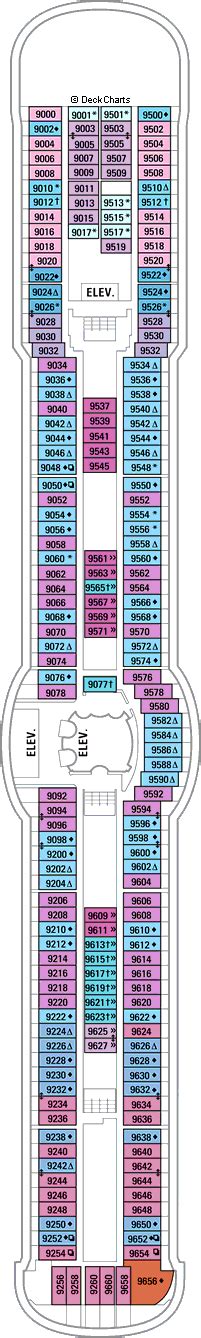 Royal Caribbean Brilliance of the Seas Deck Plans: Ship Layout, Staterooms & Map - Cruise Critic