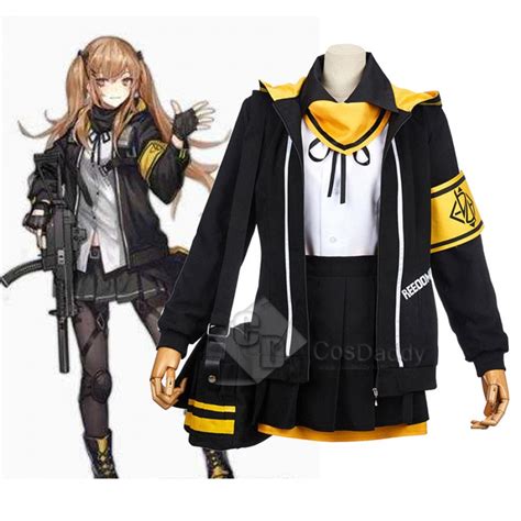 Girls' Frontline UMP45 Dress Uniform Cosplay Costume