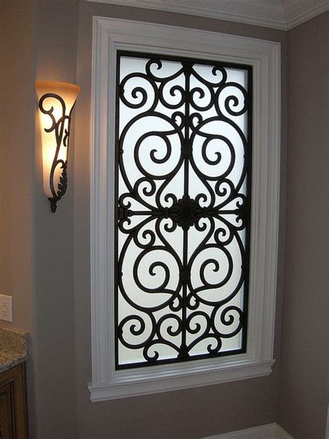 28 best Wrought Iron Window Grill images on Pinterest | Window grill ...