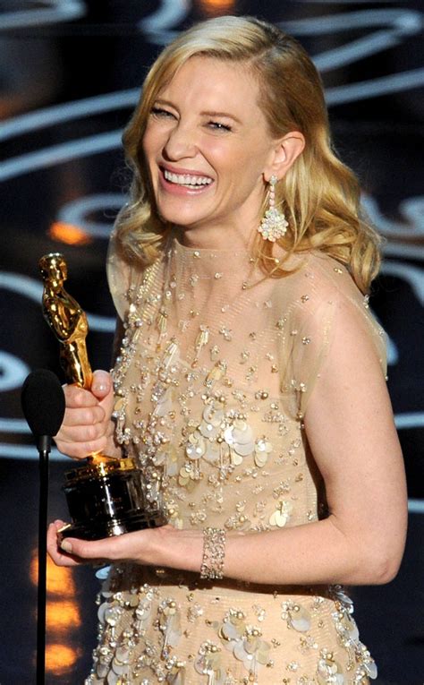 Cate Blanchett Wins Best Actress Oscar for Blue Jasmine - E! Online - AU