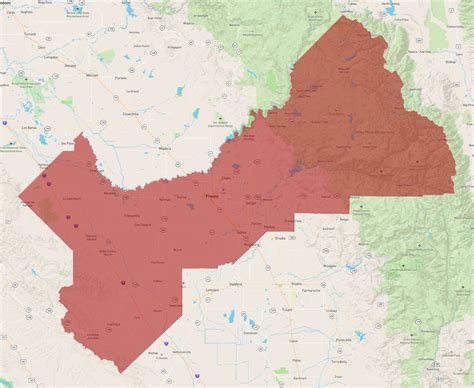 California Fresno County - AtlasBig.com