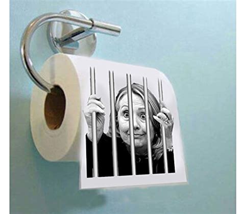 Hillary For Prison ® - Highly Collectible Novelty Toilet Paper | Innoculous.com