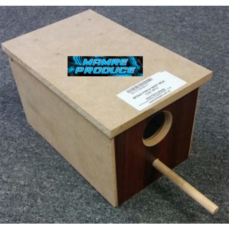 Wooden Finch Nest Box - Mamre Produce