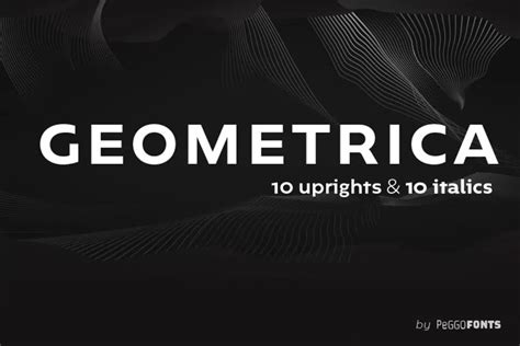 30+ Best Geometric Fonts for Graphic Design (Free & Premium)