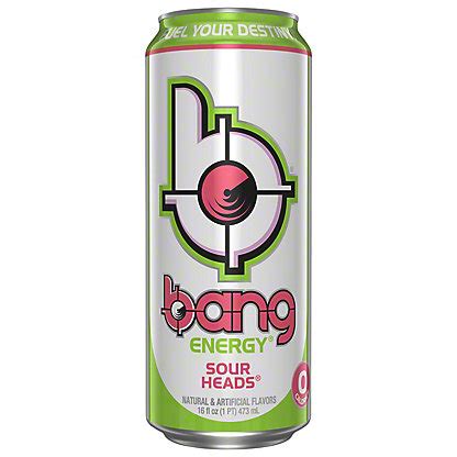 Bang Sour Heads Energy Drink, 16 oz – Central Market